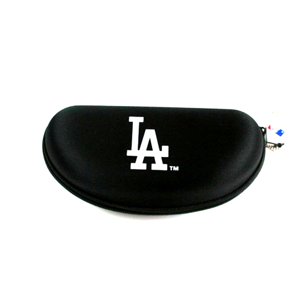 Dodgers MLB Sunglass Case Semi Hard Los Angeles Baseball Zip Up